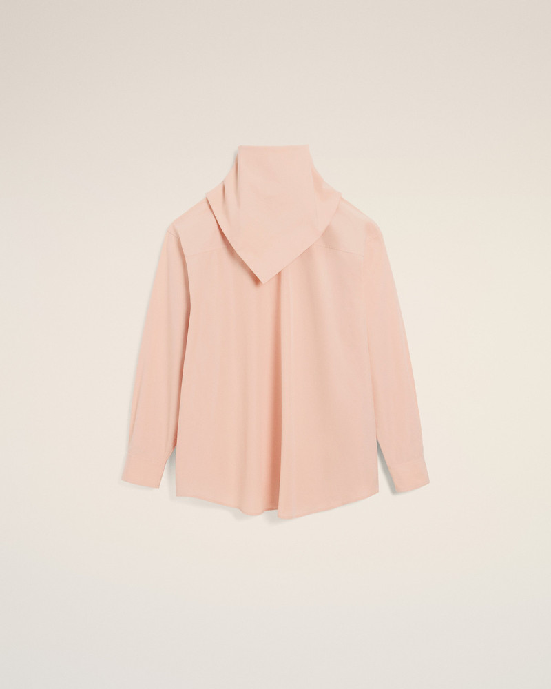 PINK COTTON LONG SLEEVES BANDANA BLOUSE 1