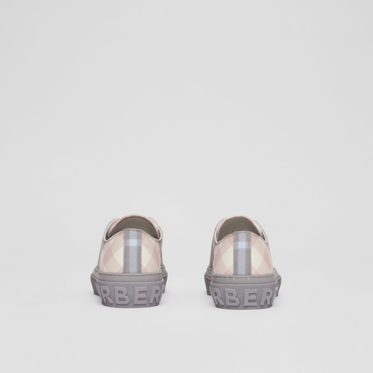 Check Cotton Sneakers - 5