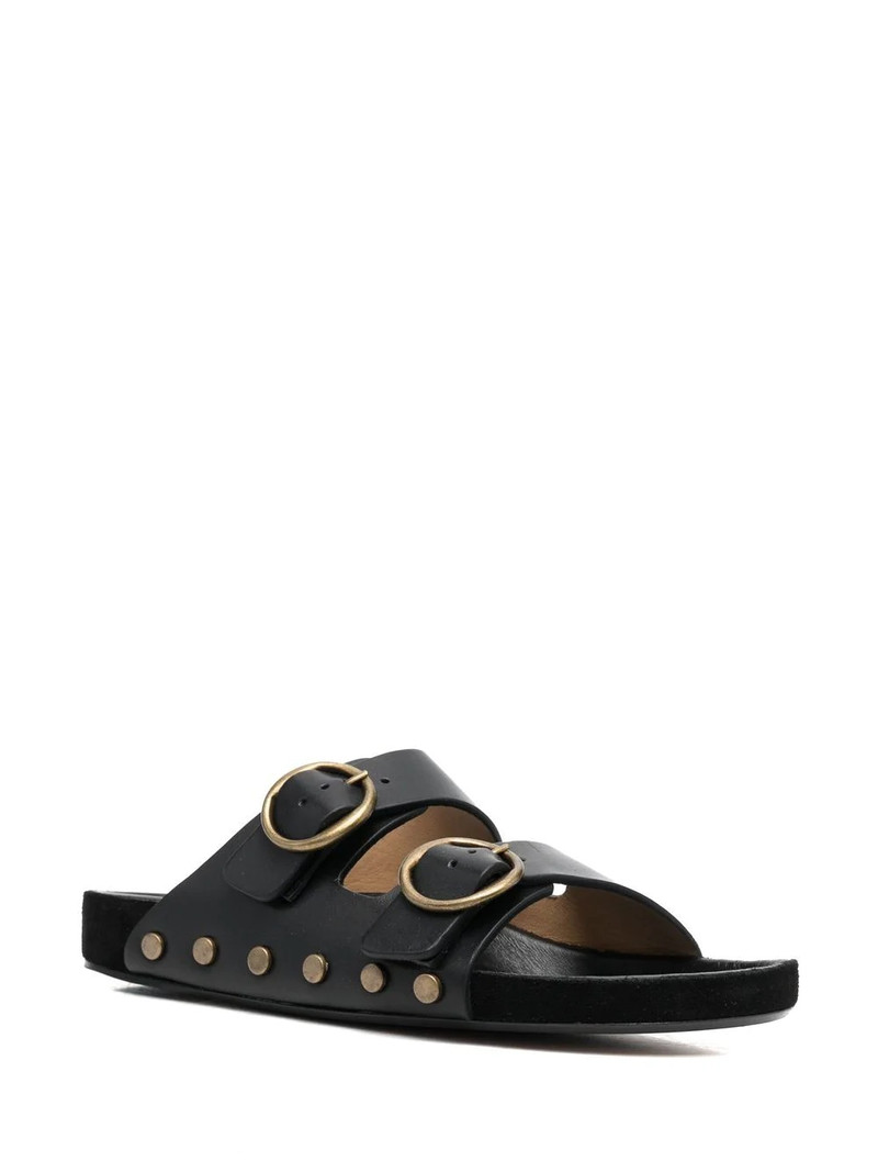 Isabel Marant stud-embellished buckled sandals outlook