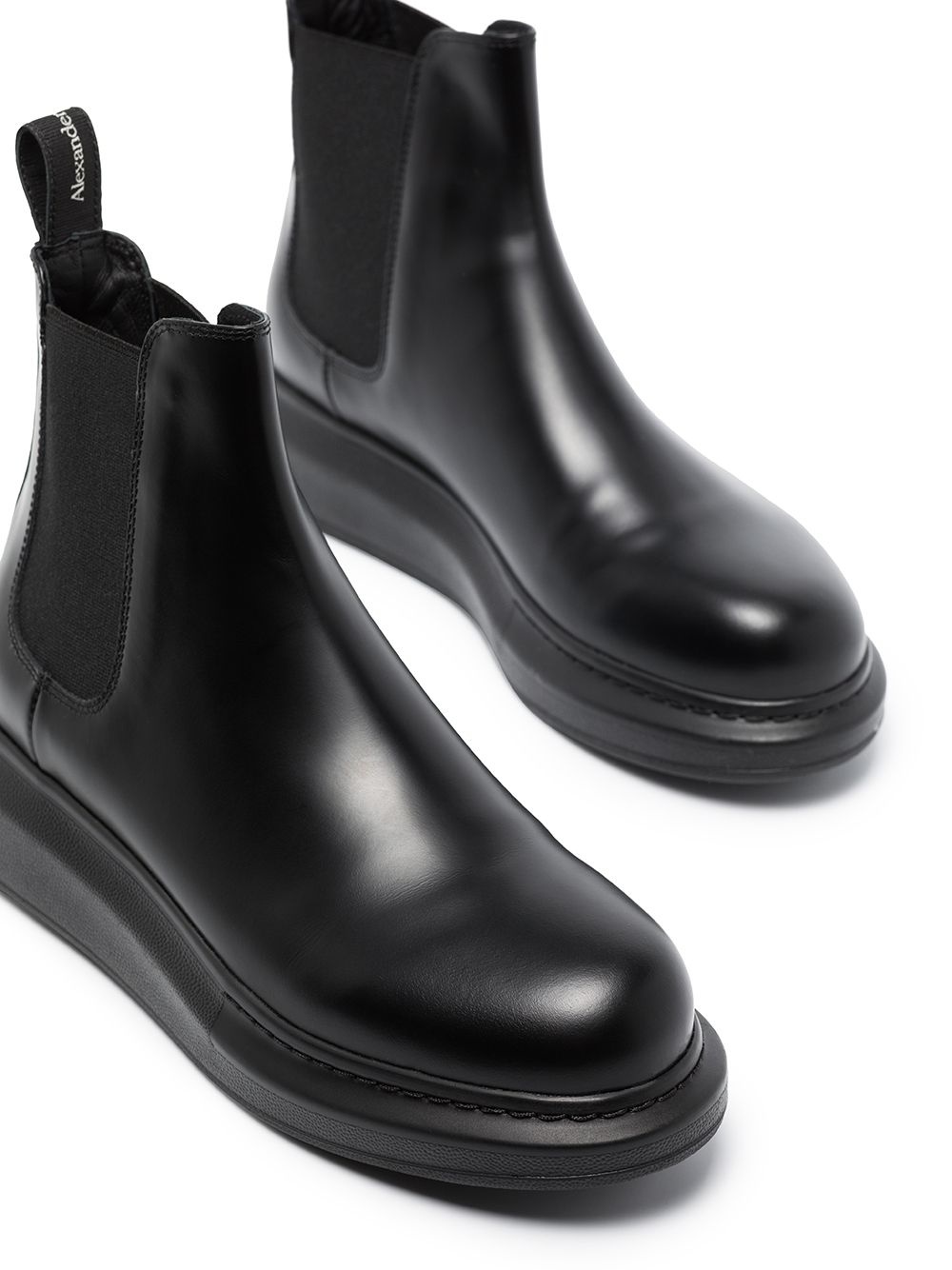 leather chelsea boots - 4