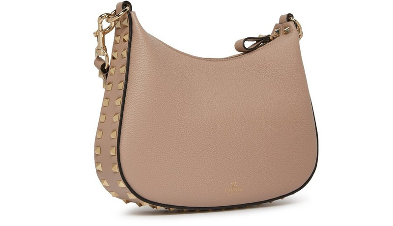 Rockstud small zippered hobo bag 3