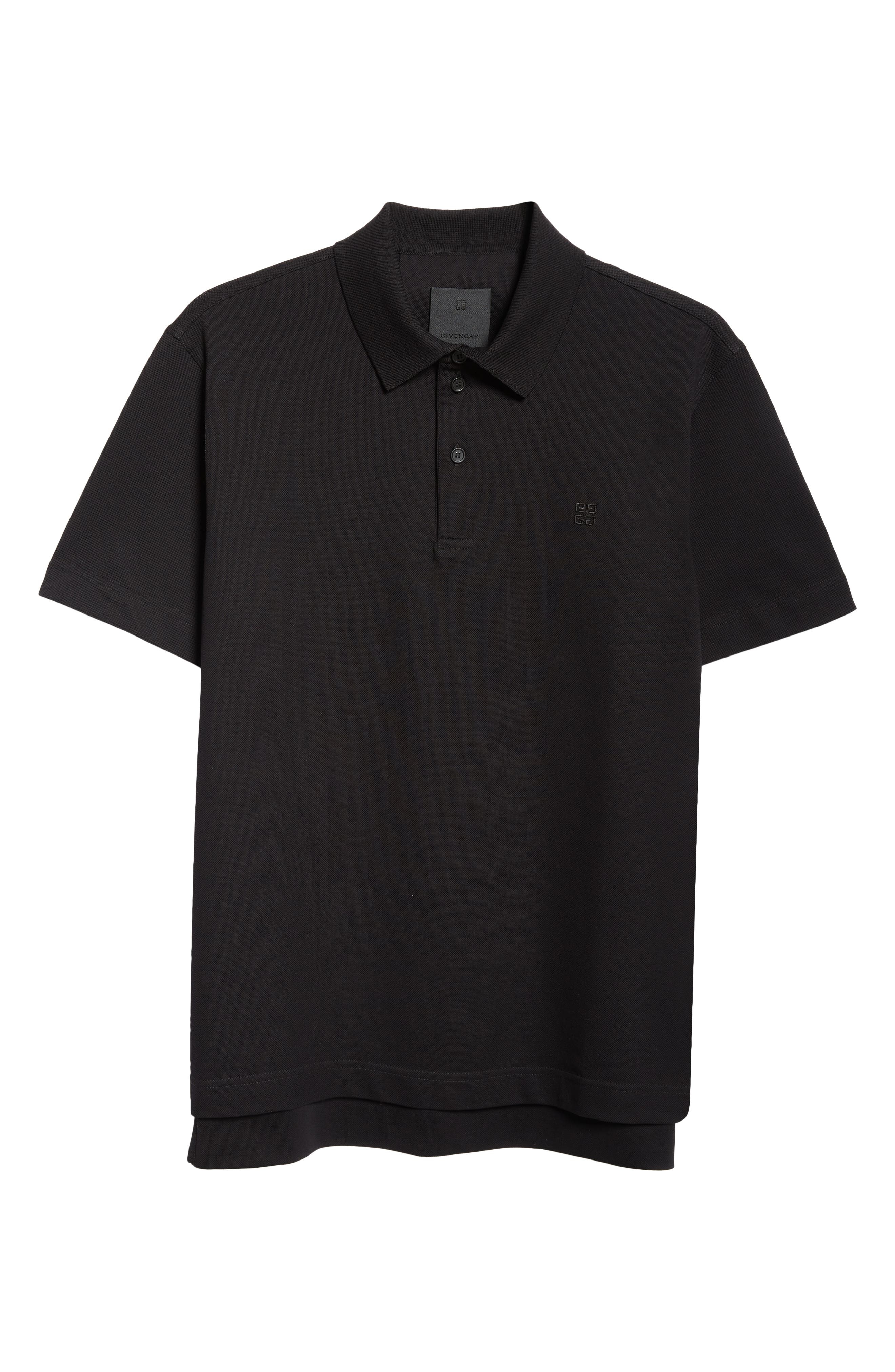 Classic Fit 4G Logo Embroidered Cotton Piqué Polo - 5
