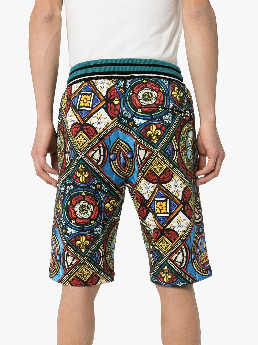 Kings age print track shorts - 4