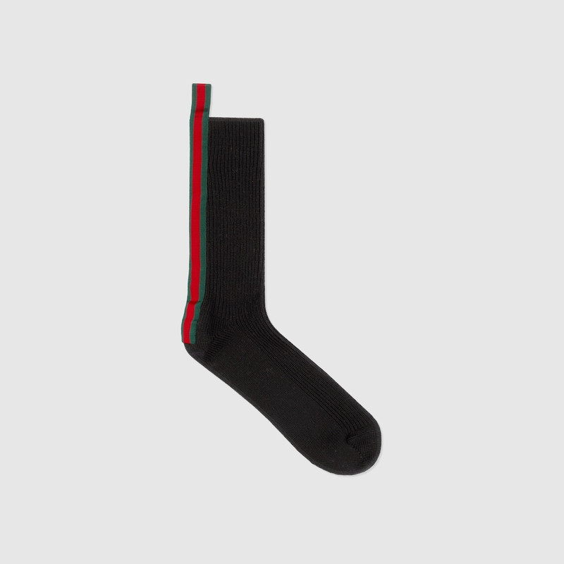 Wool blend socks with Web 1