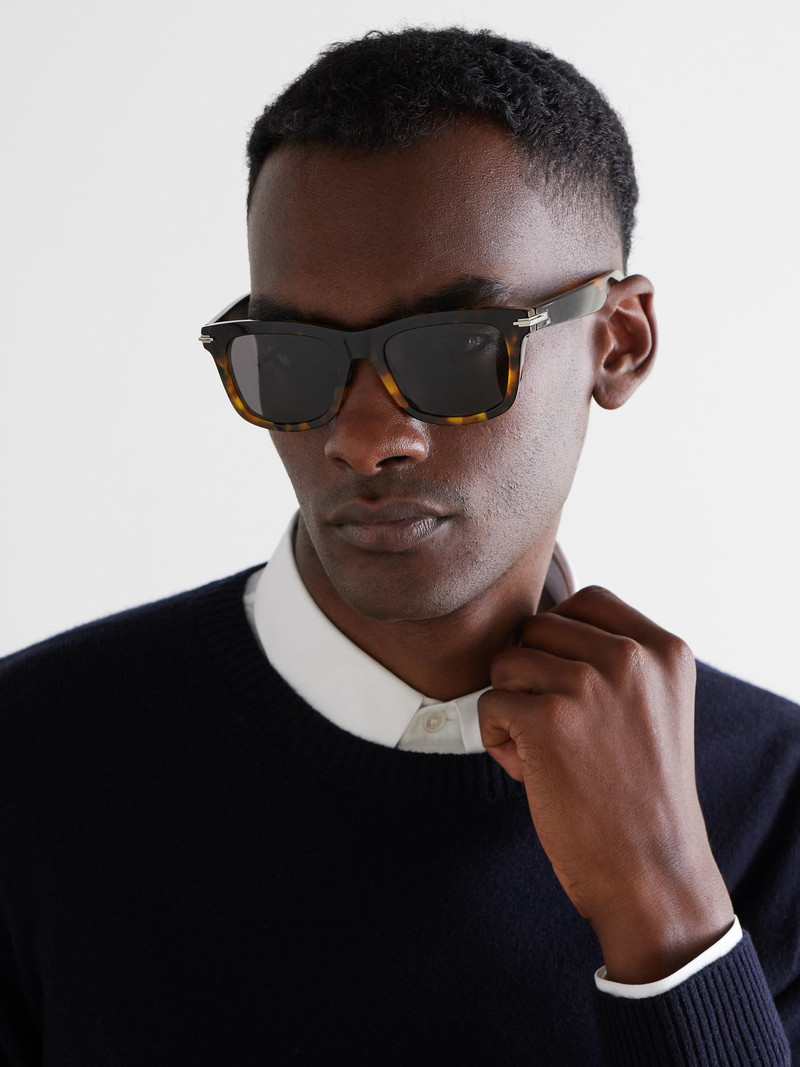 Dior DiorBlackSuit S11I D-Frame Tortoiseshell Acetate Sunglasses Tortoiseshell outlook