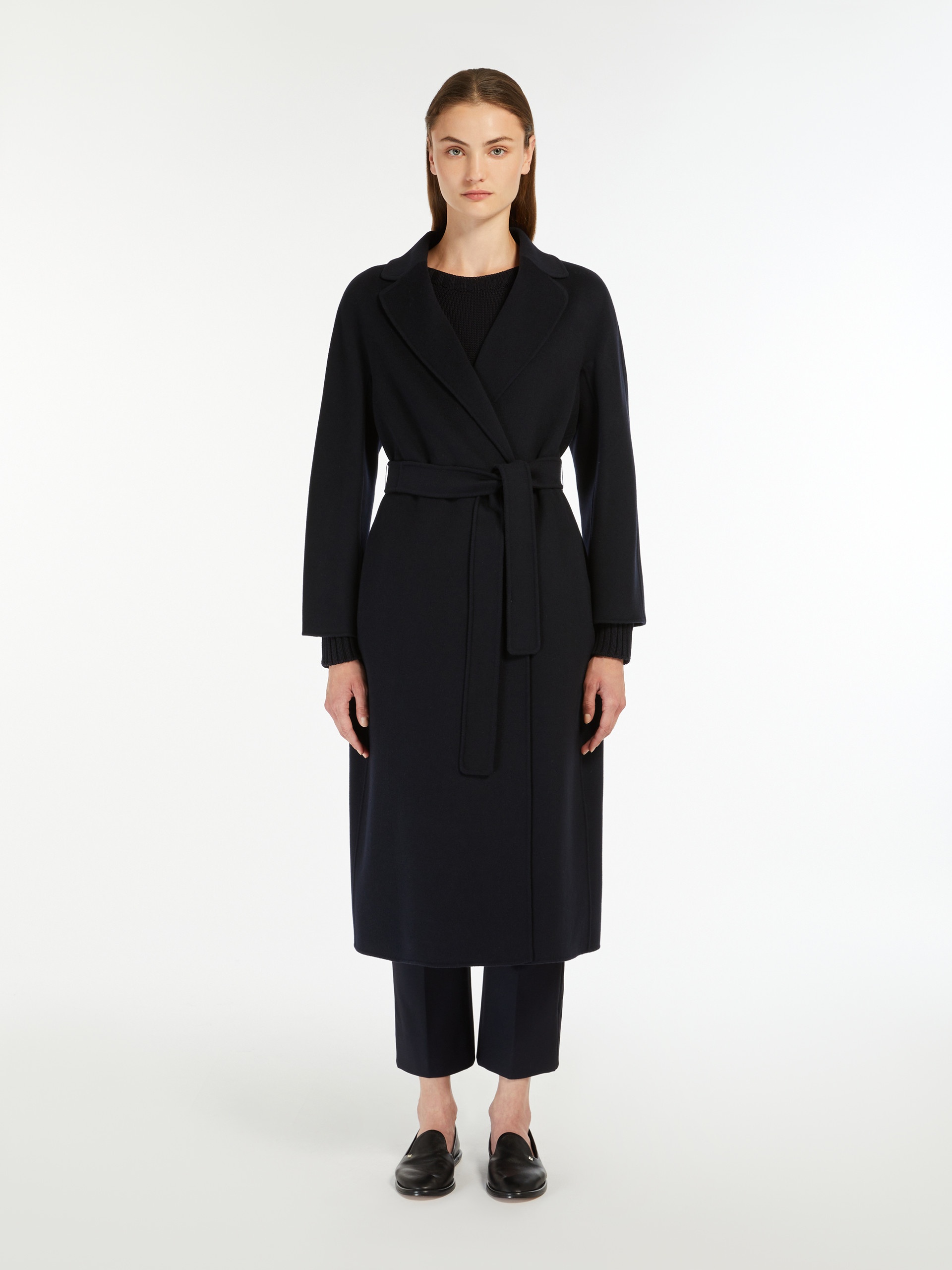 ESTURIA Wool broadcloth midi coat - 3