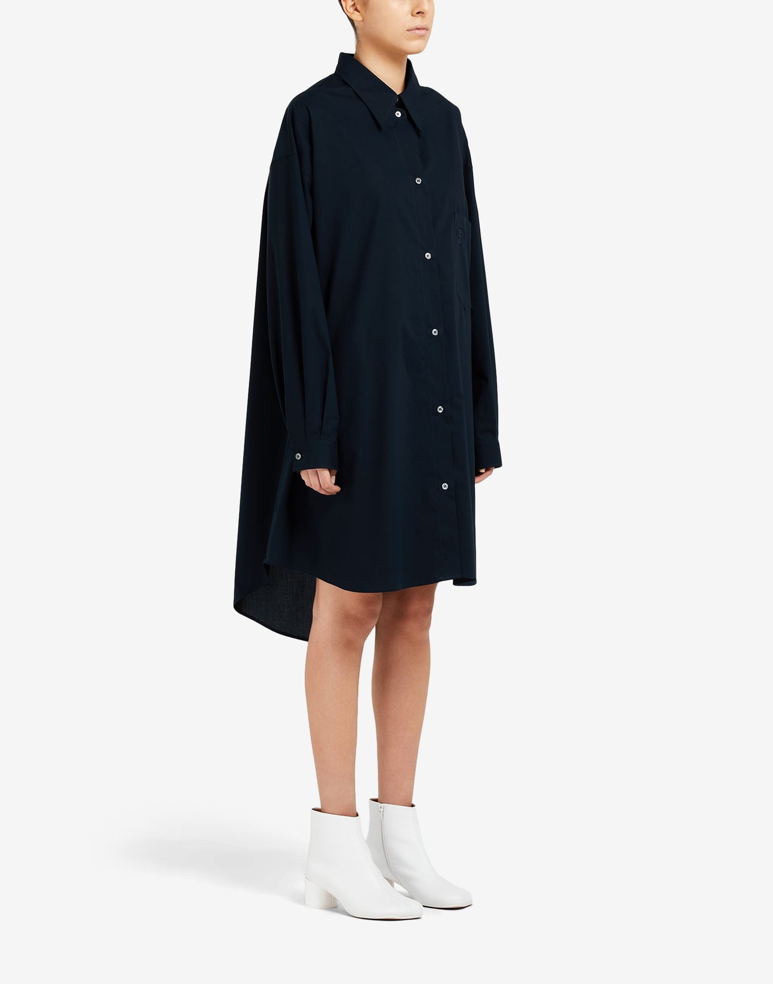 6 logo shirt-dress - 3