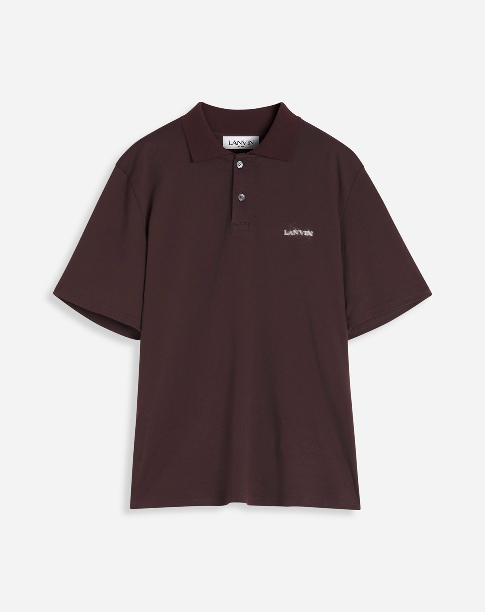 CLASSIC POLO SHIRT WITH MOHAIR DETAIL - 1