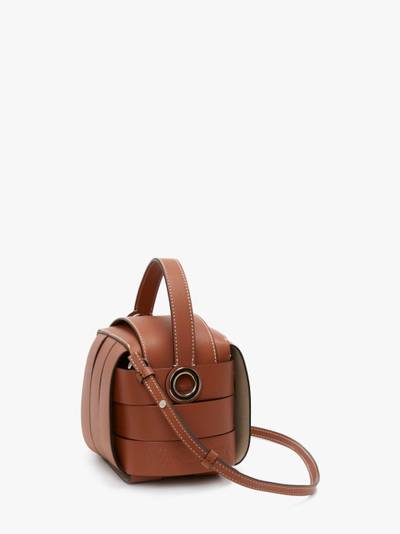 JW Anderson KNOT BAG - LEATHER TOP HANDLE BAG WITH CROSSBODY STRAP outlook