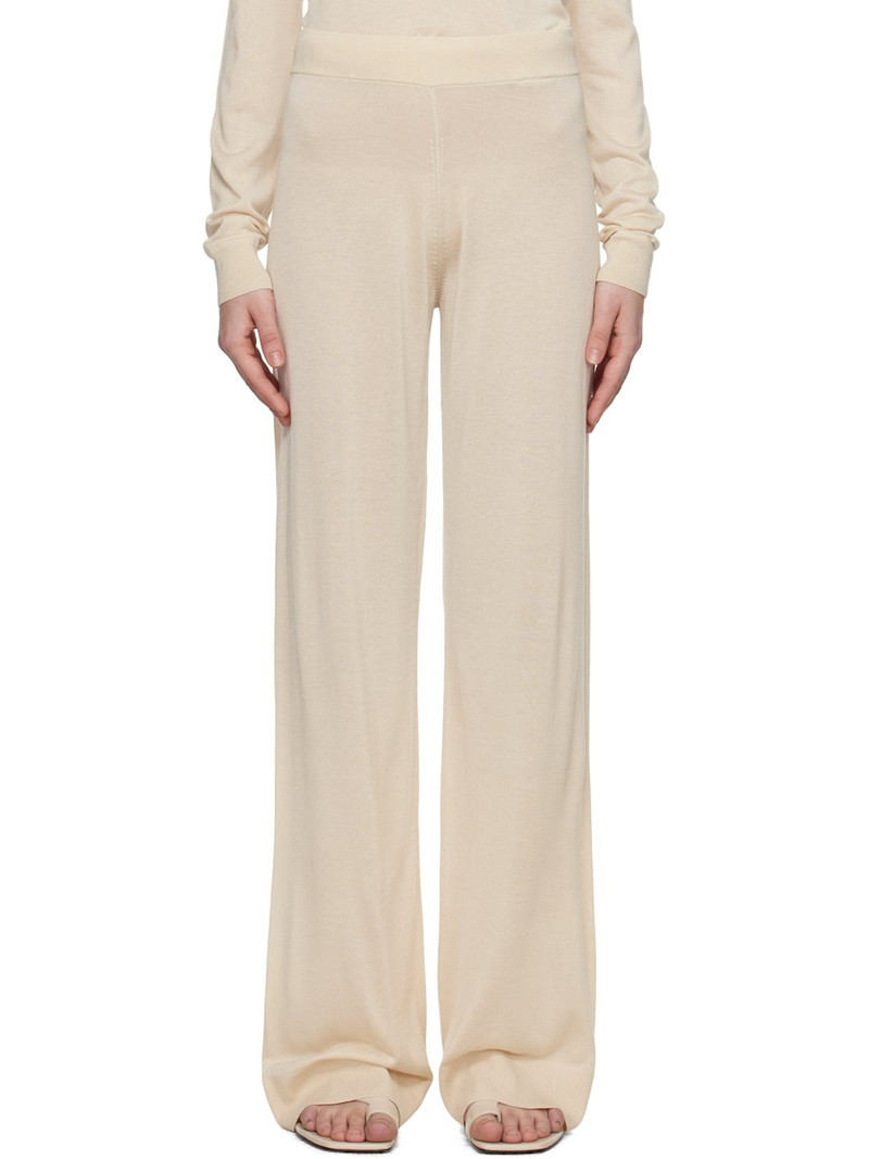 Off-White Wide Knit Trousers 1