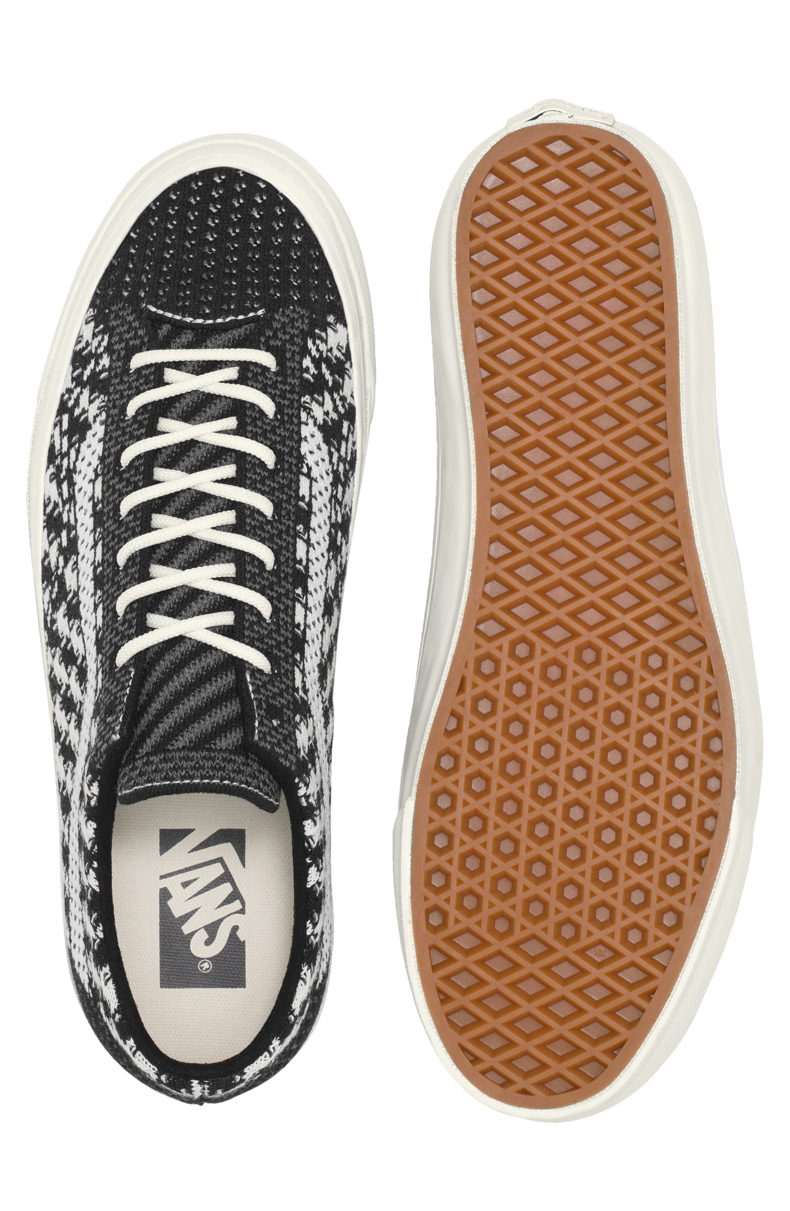 Vans Premium Old Skool Knit Sneaker in Black/pewter at Nordstrom - 3