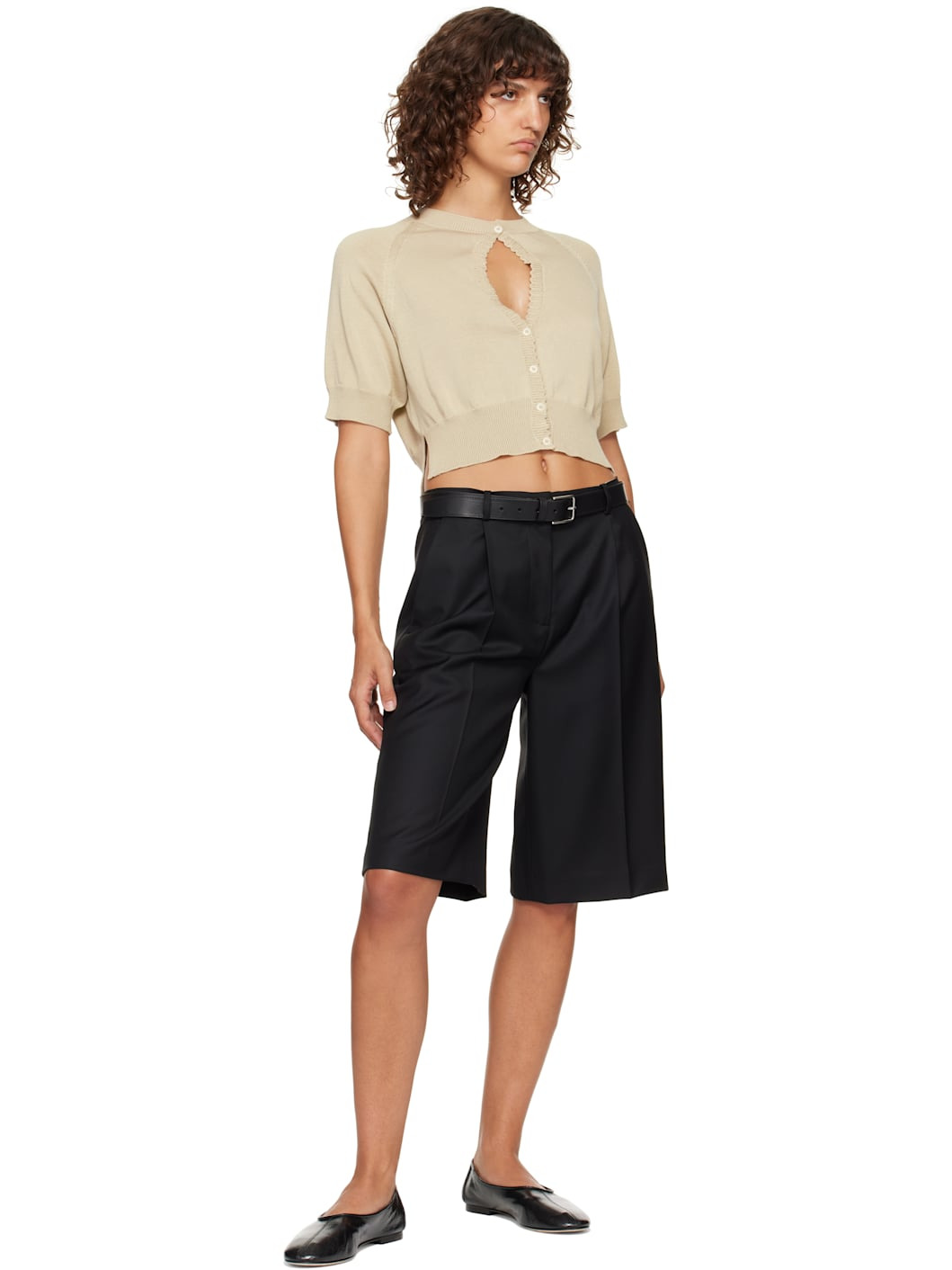 Black Toni Leather Belt - 2
