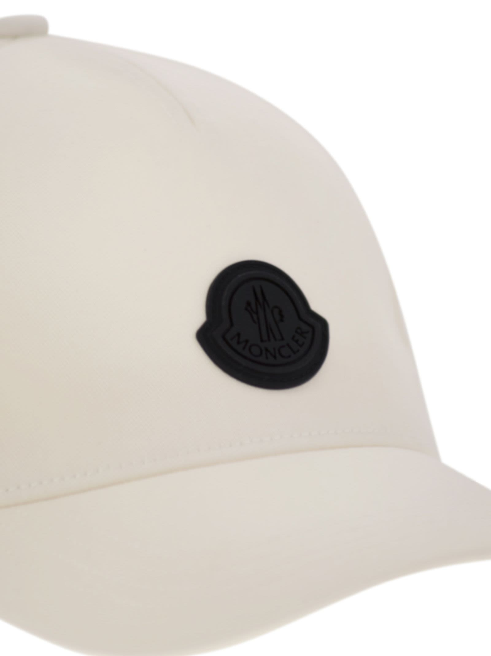 Moncler Men Cotton Gabardine Baseball Cap - 4