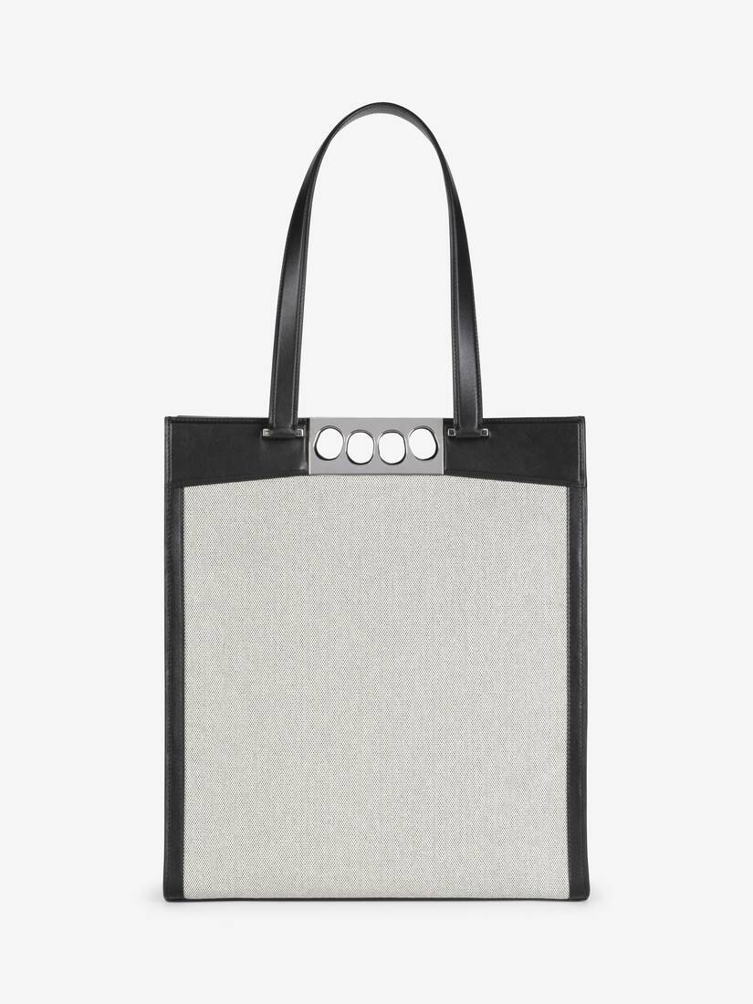 Men's The Grip Tote Bag in White/black - 3