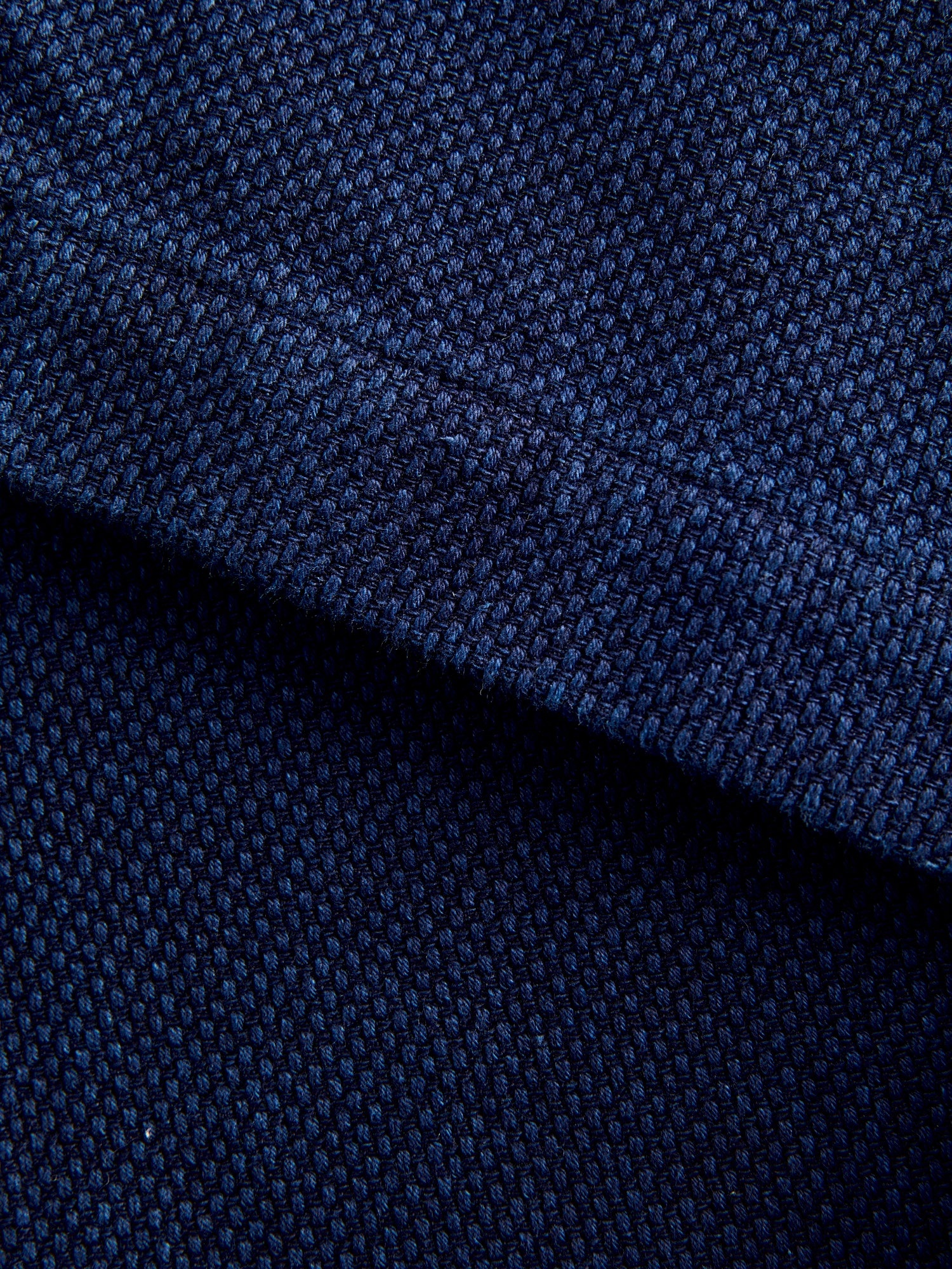 Double Cloth Sashiko Trousers in Hand Dyed Indigo - 11