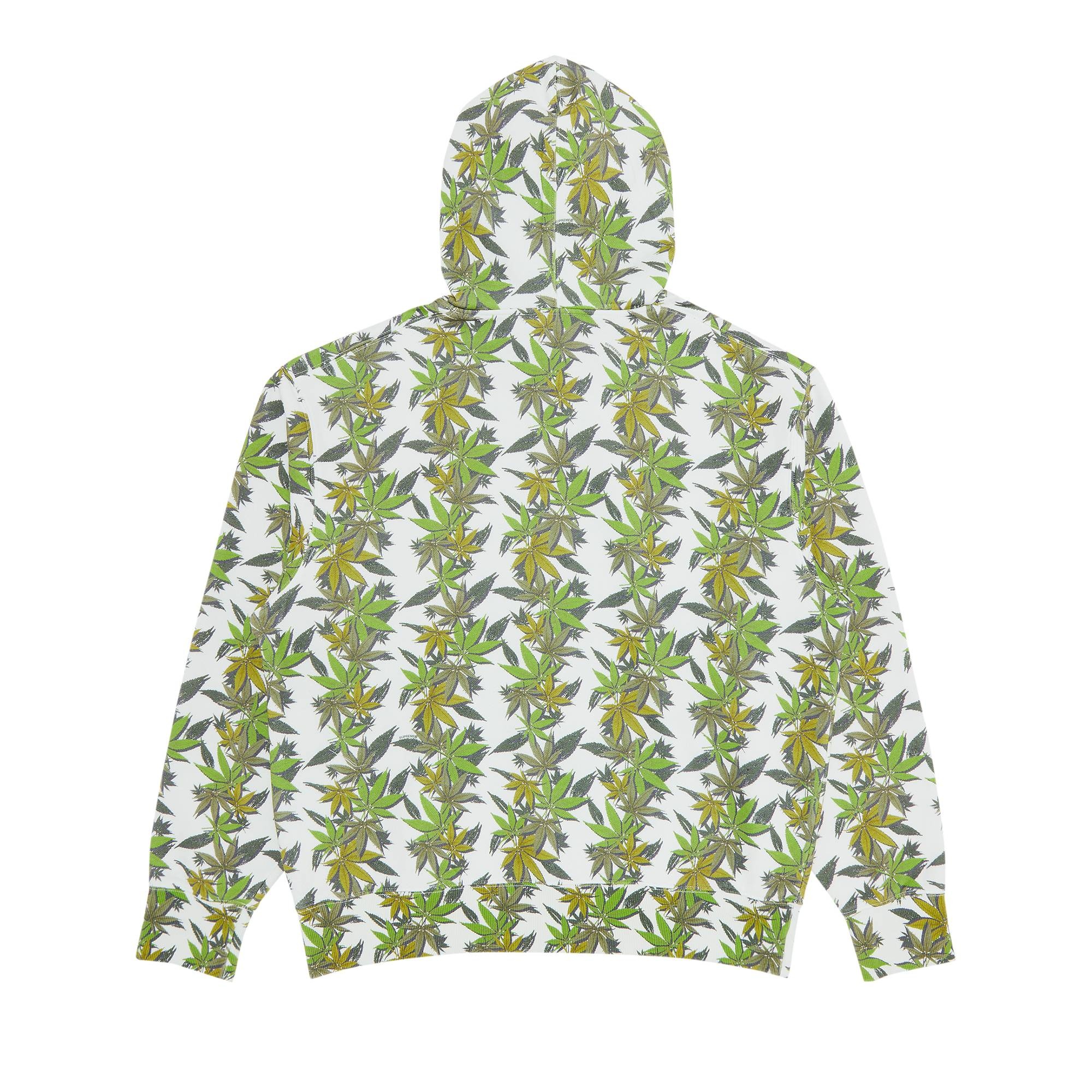 Supreme x The North Face Leaf Hooded Sweatshirt 'White' - 2