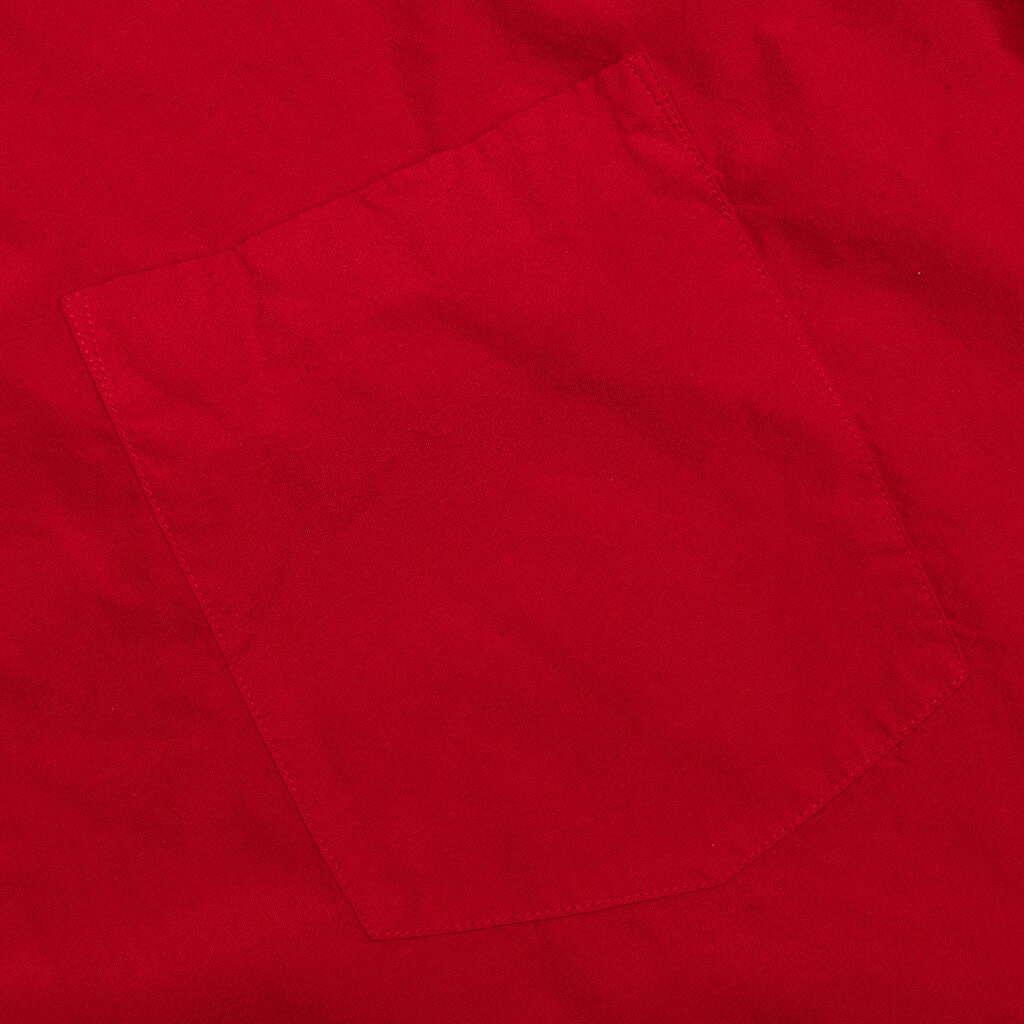COMME DES GARCONS HOMME PLUS BUTTON UP - RED - 4