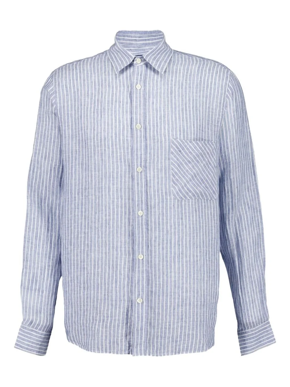 Telles striped button-up shirt - 1
