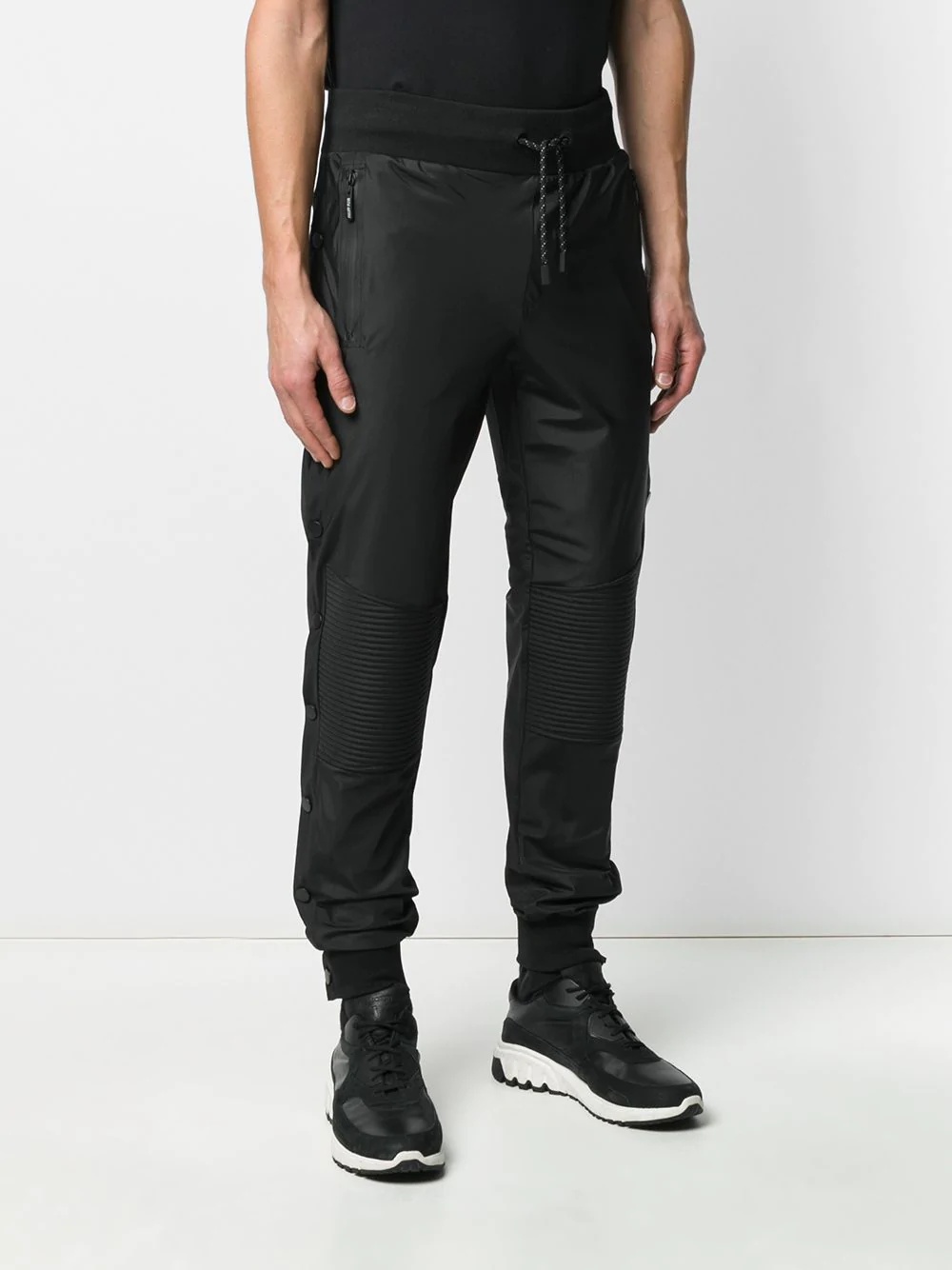 drawstring track trousers - 3