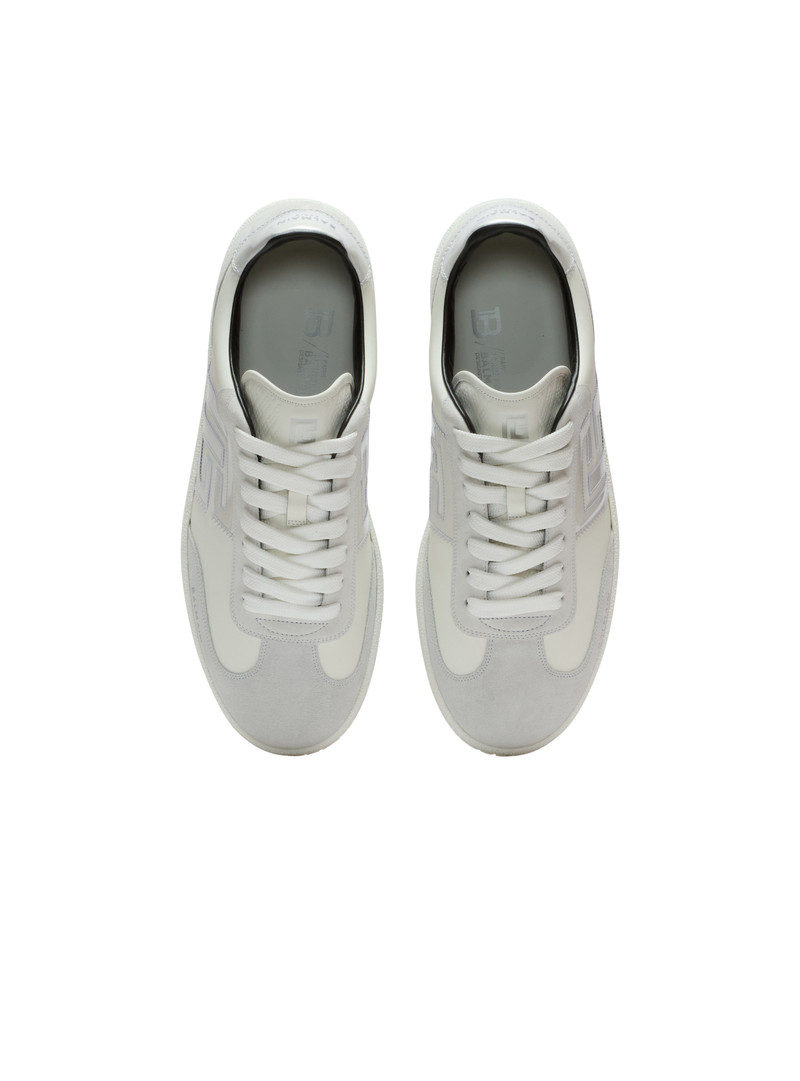 Suede Balmain Swan trainers 3