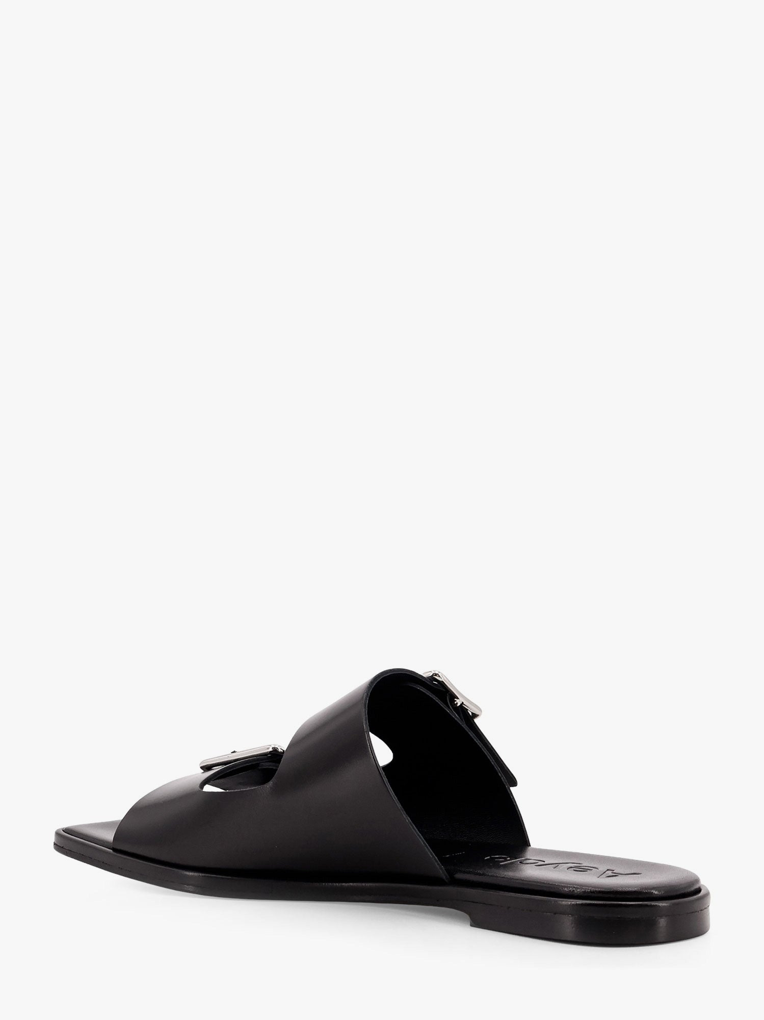Tonya Leather Sandals With Double Strap - 3