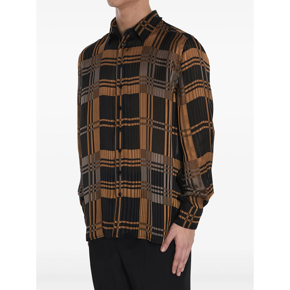 Saint Laurent Black Shirts Men - 2