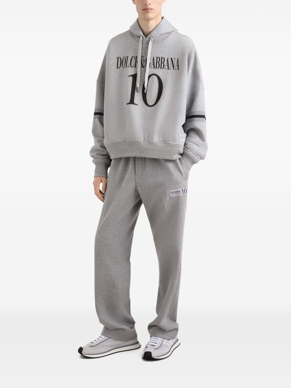 logo-print hoodie - 2