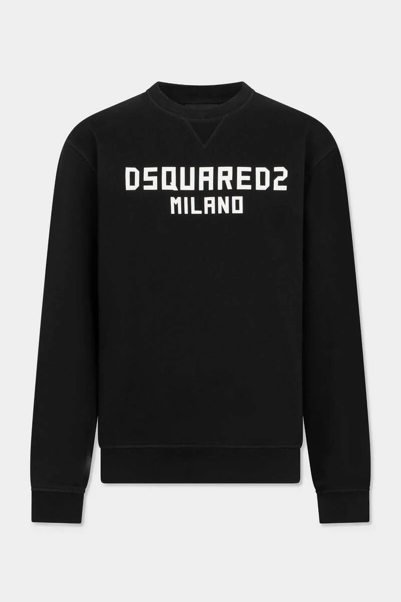 DSQUARED2 MILANO COOL FIT CREWNECK - 1