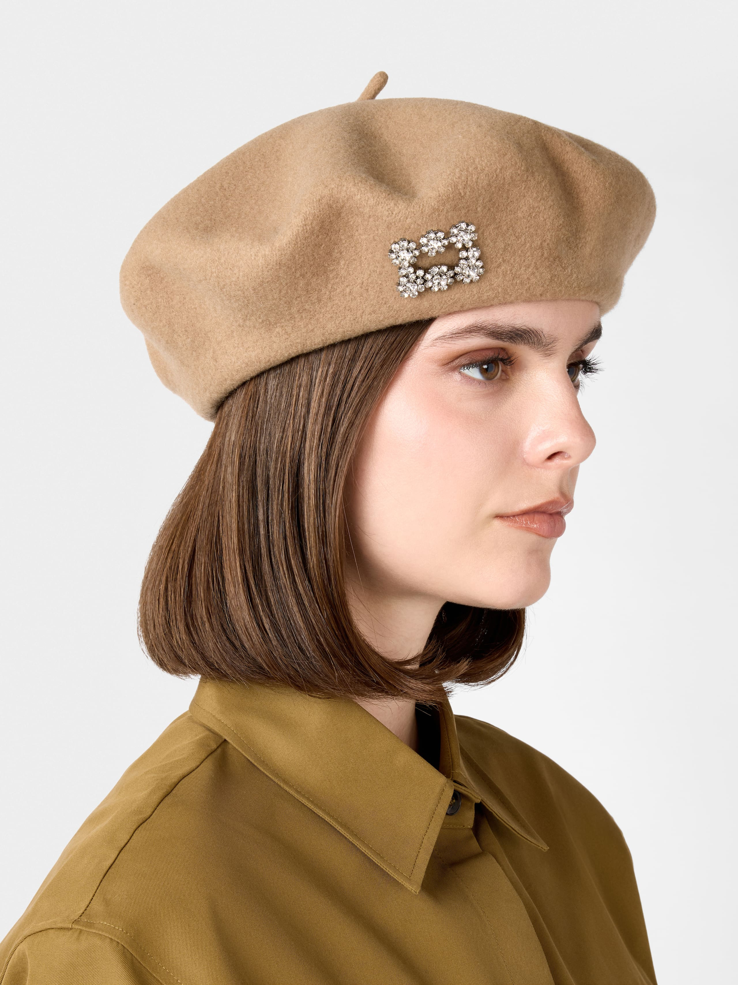 Efflorescence Beret in wool - 6