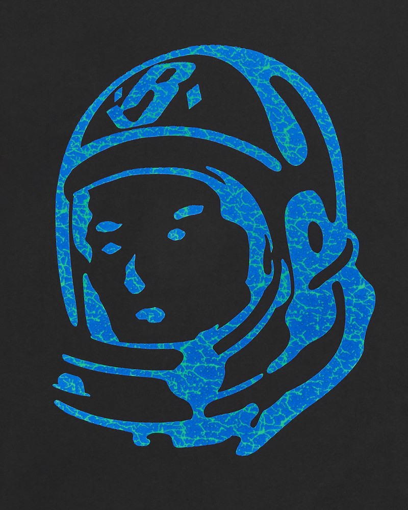 CRACKED FLOCK PRINT ASTRO T-SHIRT 3