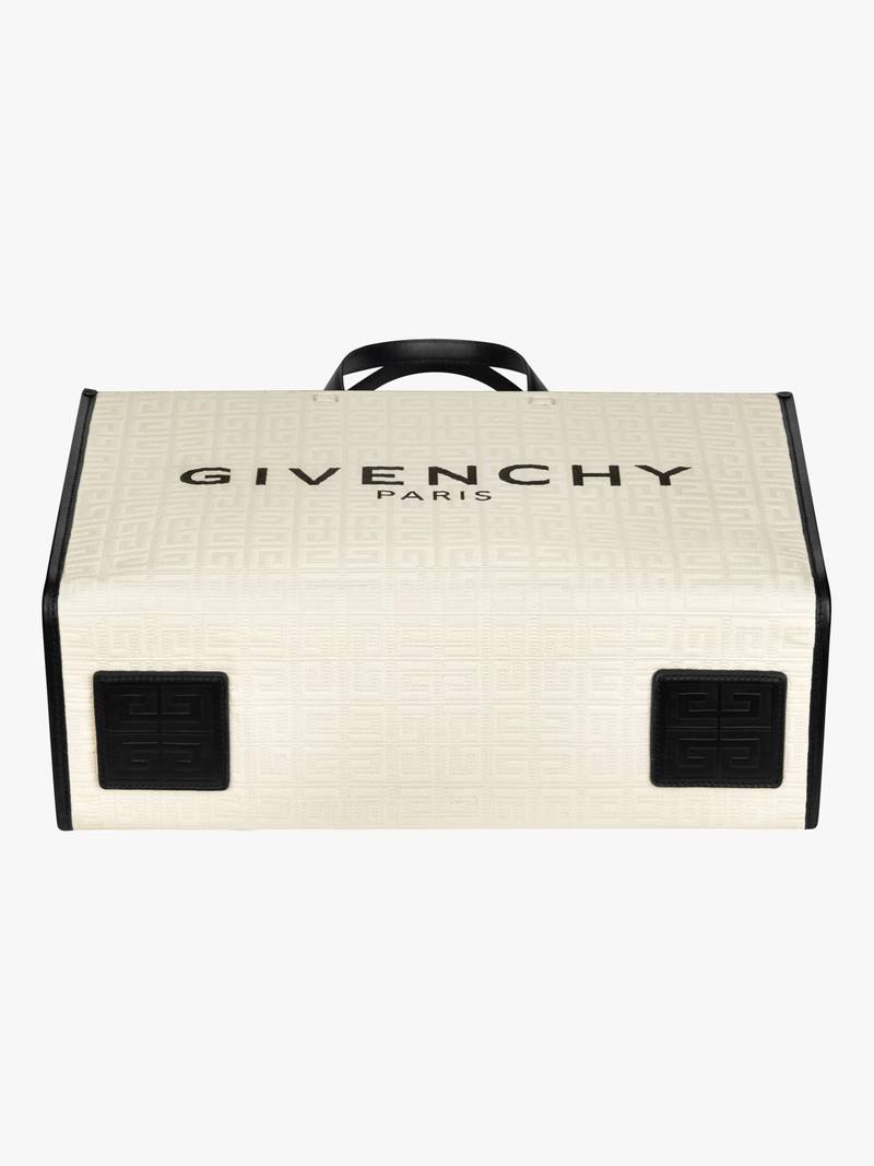 MEDIUM G-TOTE SHOPPING BAG IN 4G COATED CANVAS 5