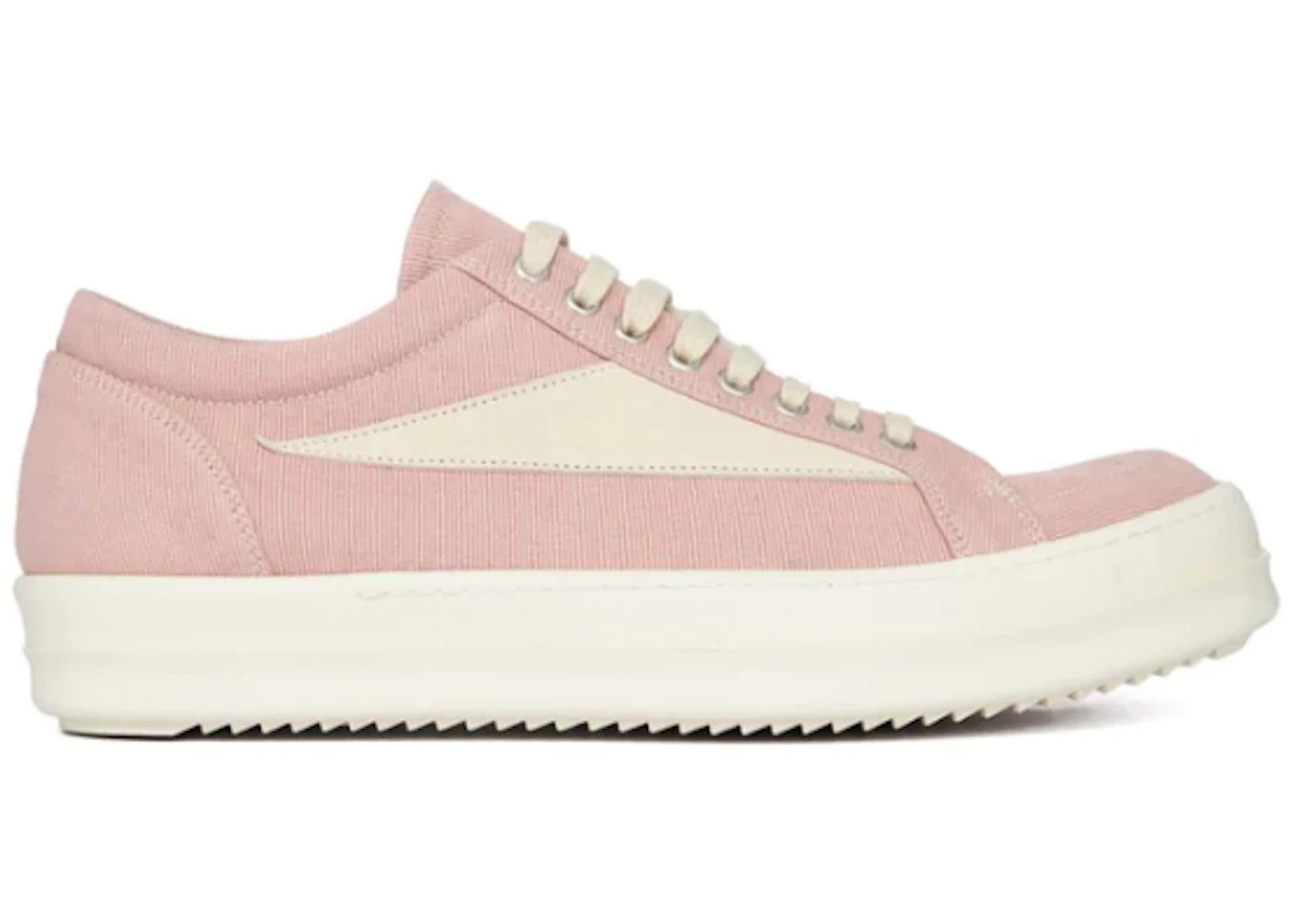 Rick Owens DRKSHDW EDFU Vintage Sneakers Faded Pnk Pearl Milk - 1