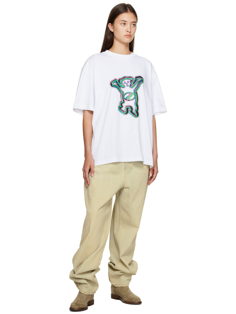 We11done White Teddy T-Shirt outlook