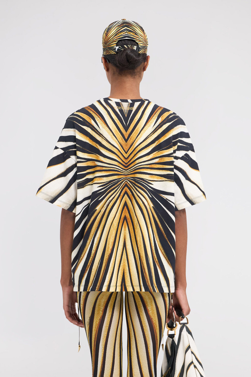 Ray Of Gold Print T-Shirt 4