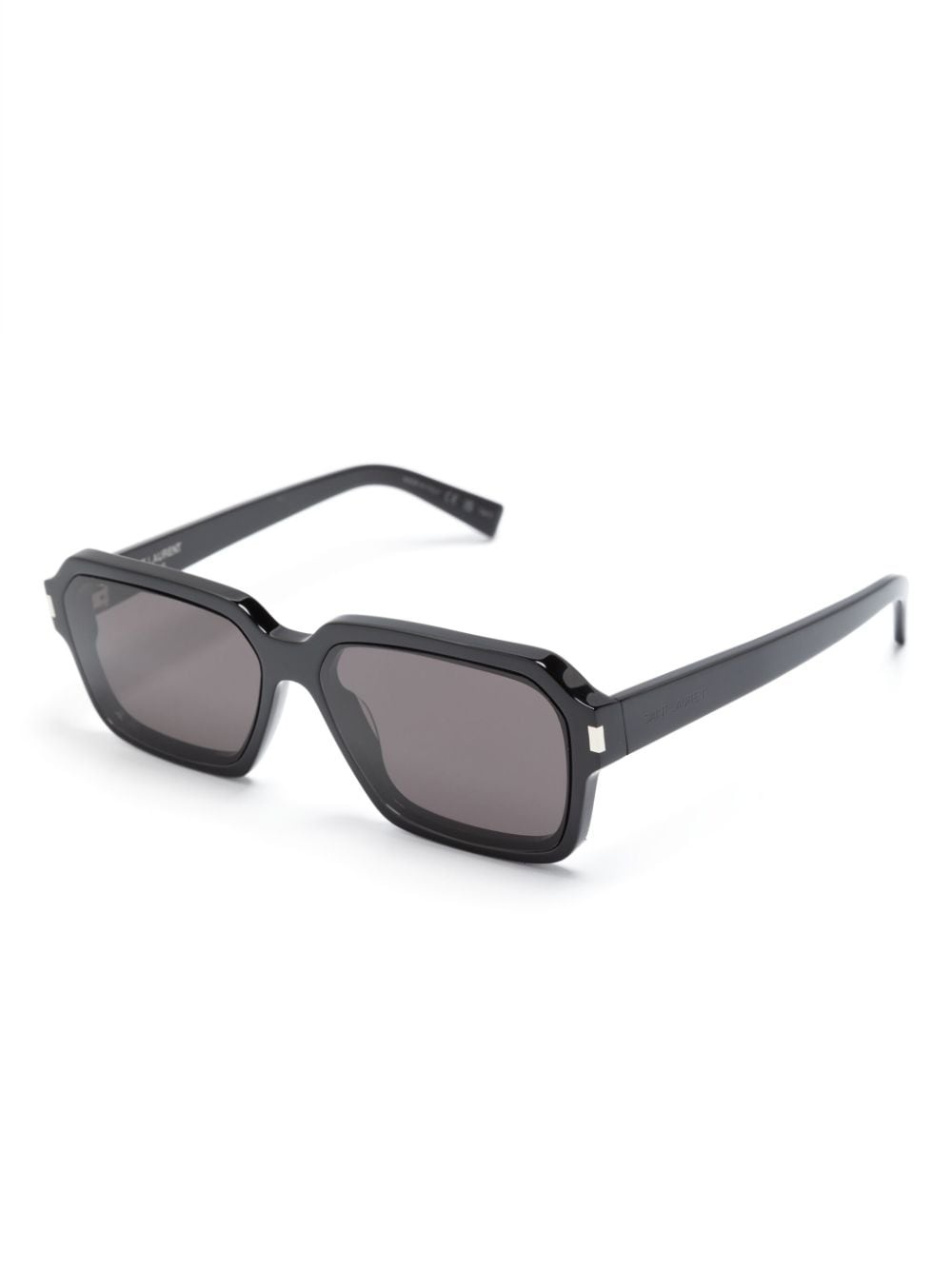 logo-debossed square-frame sunglasses - 2
