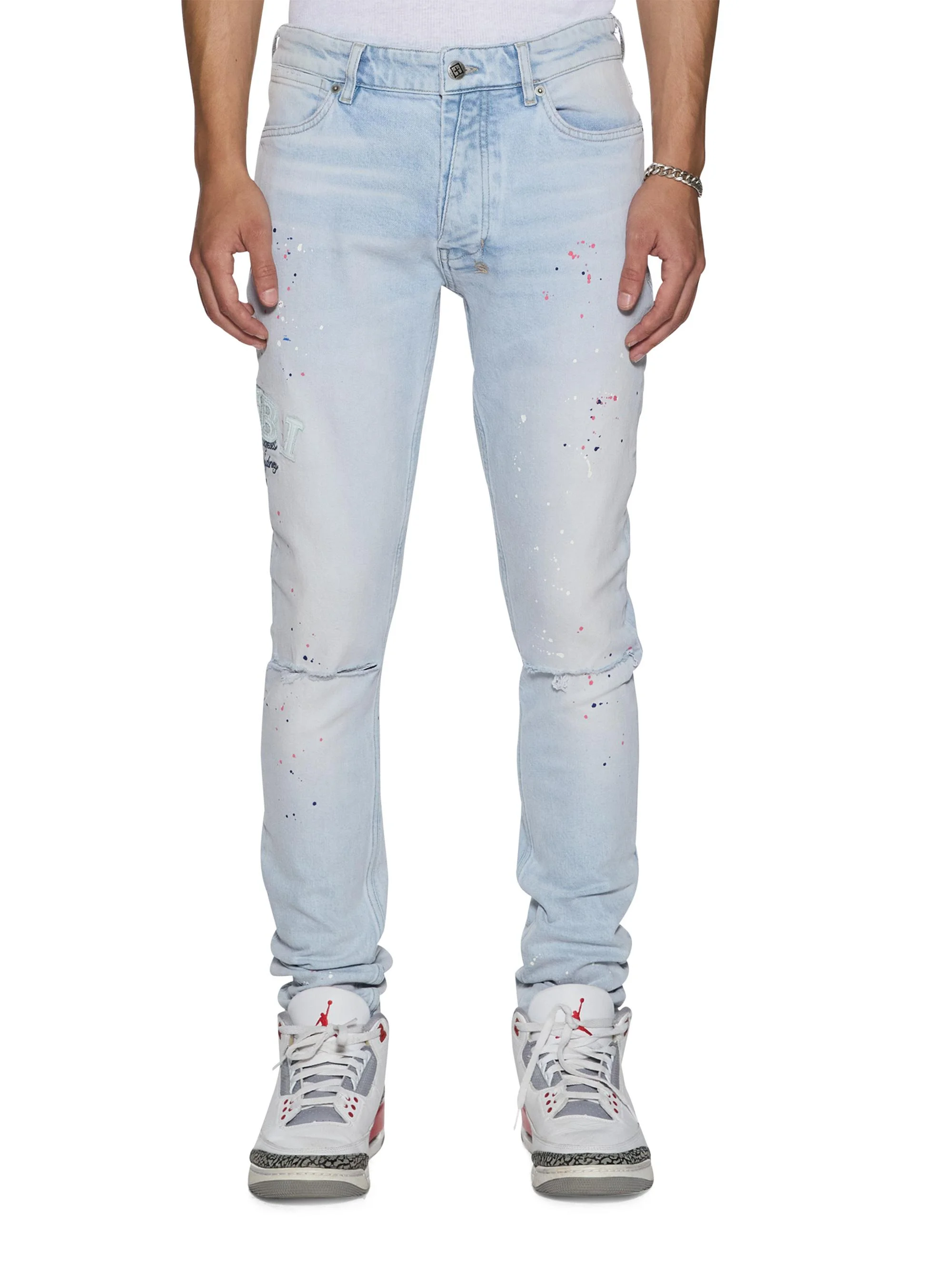 Men's Van Winkle Logo Jeans - Denim - 1