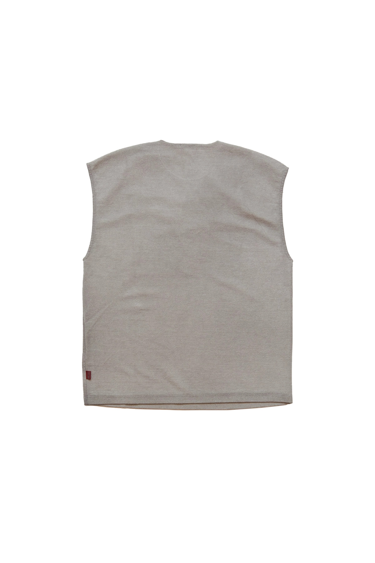 Diesel Distressed Sleeveless Top Grey - 2