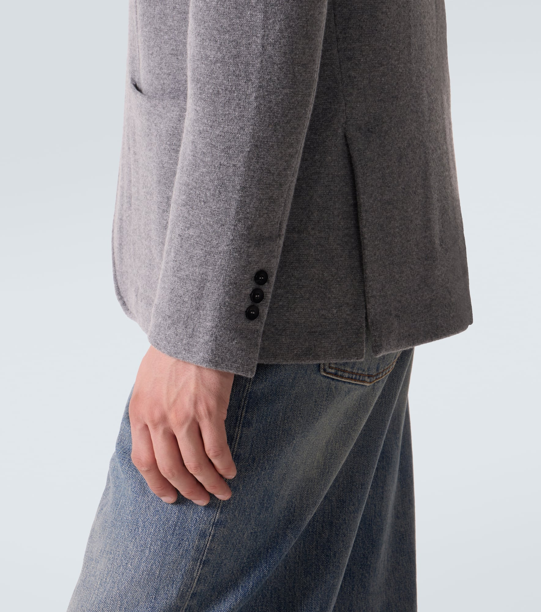 Mr Poole wool and cashmere blazer - 7