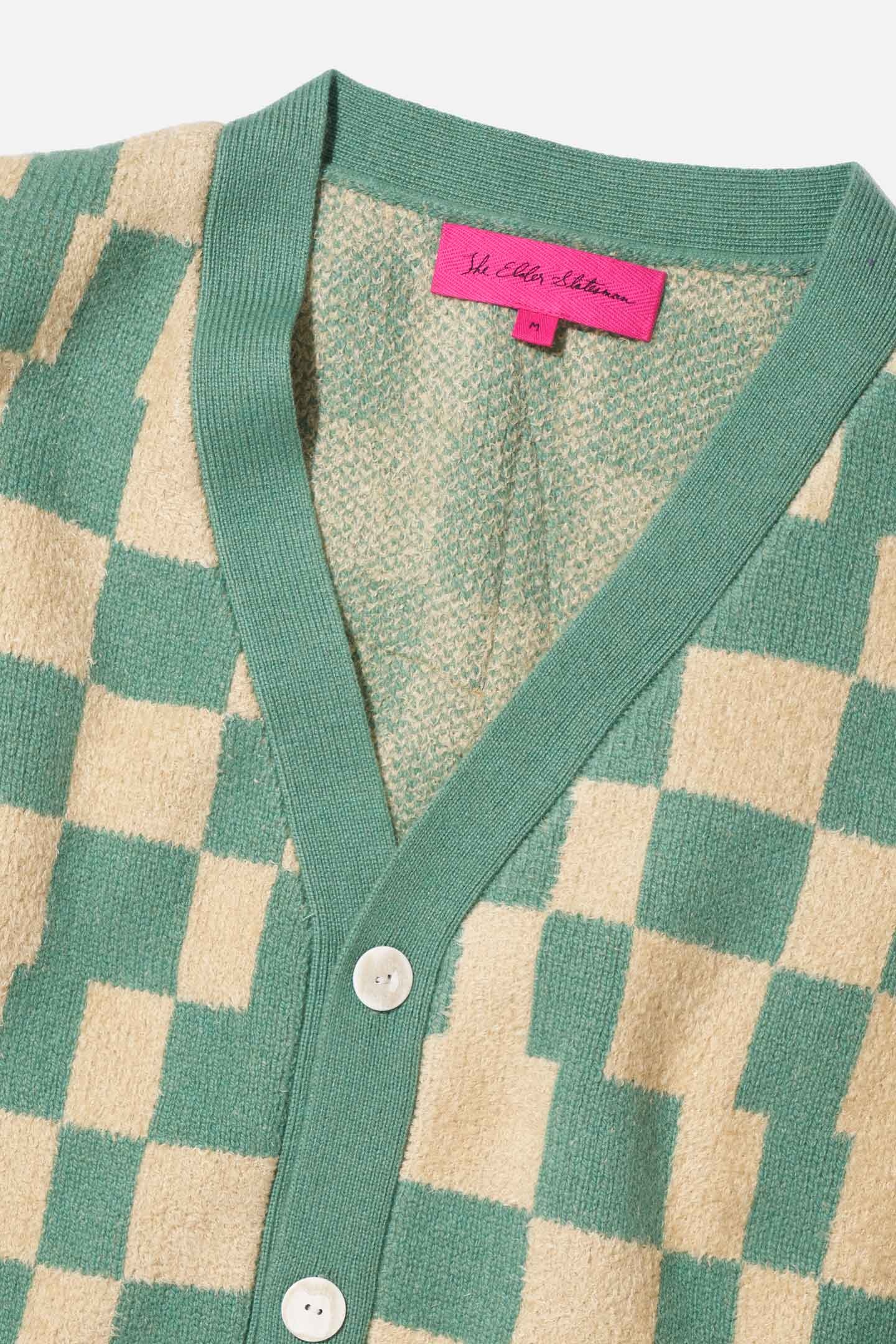 CARDINAL CHECKER CARDIGAN - 6