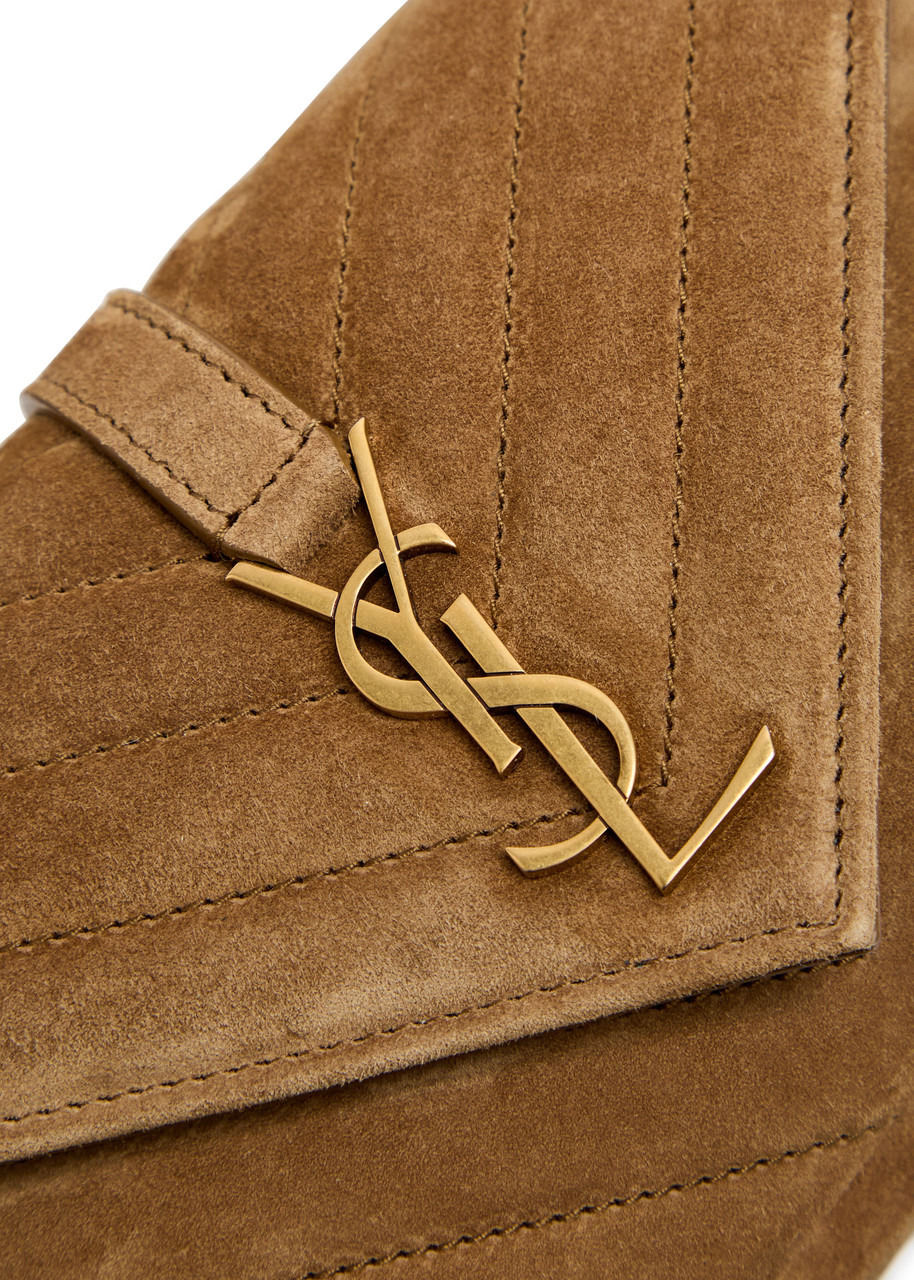 Saint Laurent College Mini Suede Cross-body bag - 3