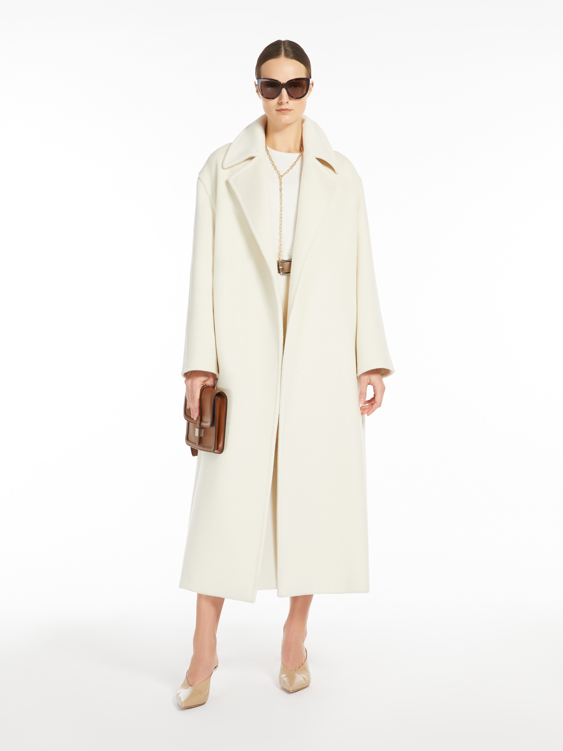 マックスマーラ Max Mara Fragore Orsetto Biver Coat マックスマーラ Max Mara Fragore Orsetto Biver Coat Max Mara
