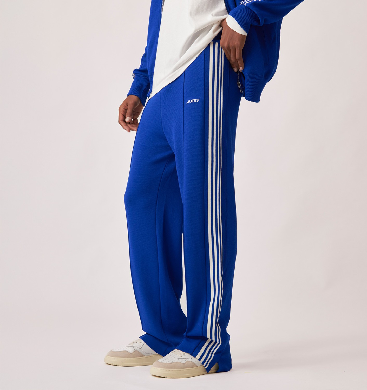 KNITTED TENNIS VISCOSE JOGGERS MAN - 3