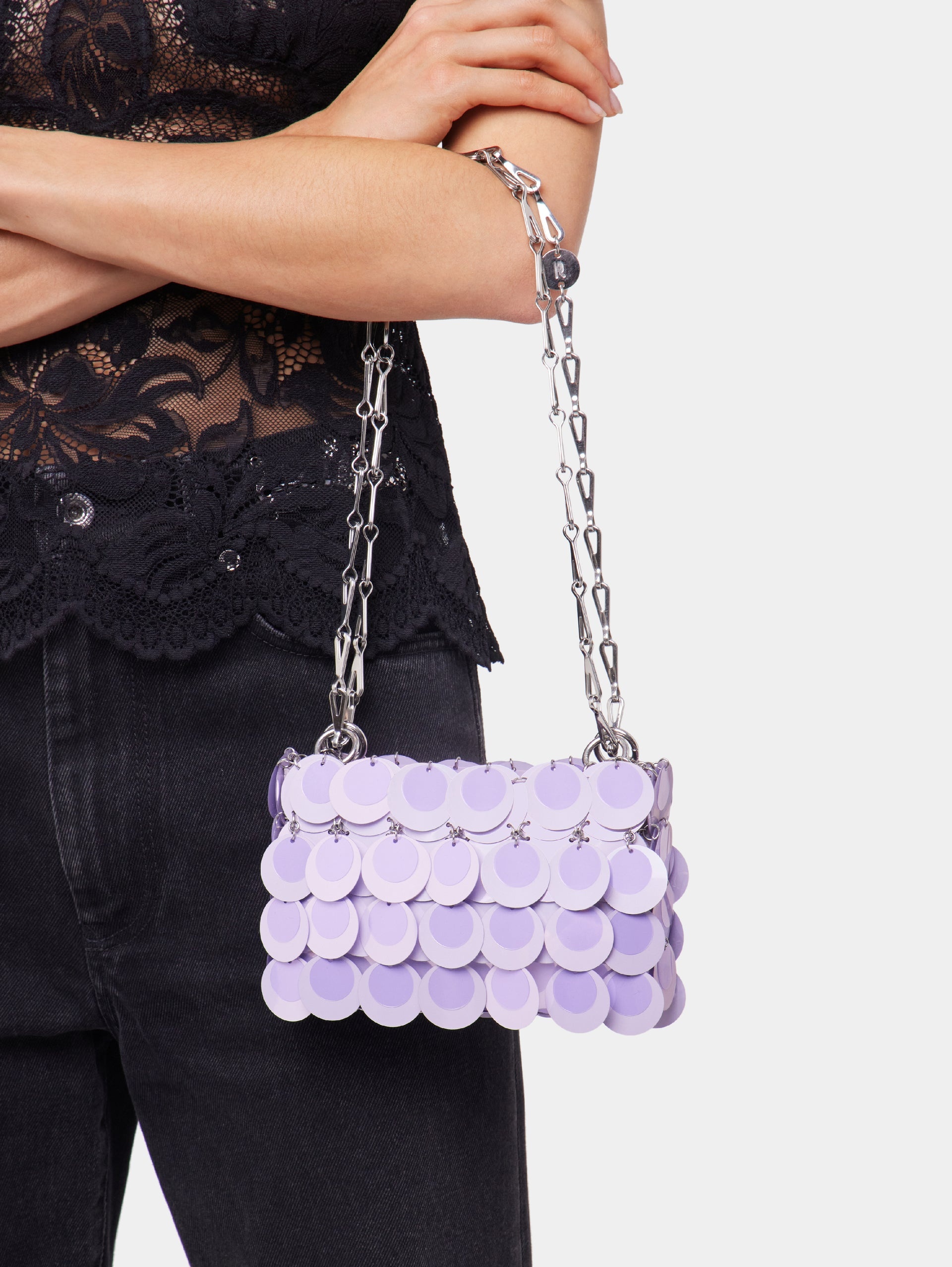 LILA SPARKLE NANO BAG - 5