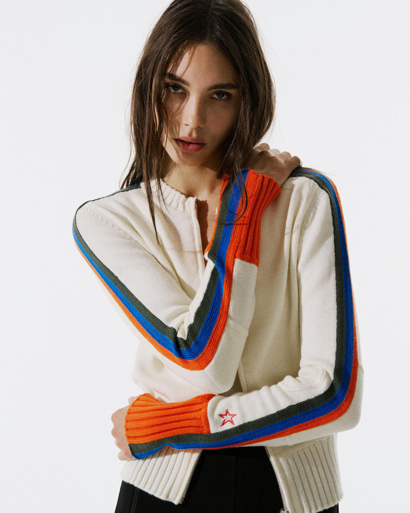 PERFECT MOMENT Camille Merino Wool Knit Cardigan outlook