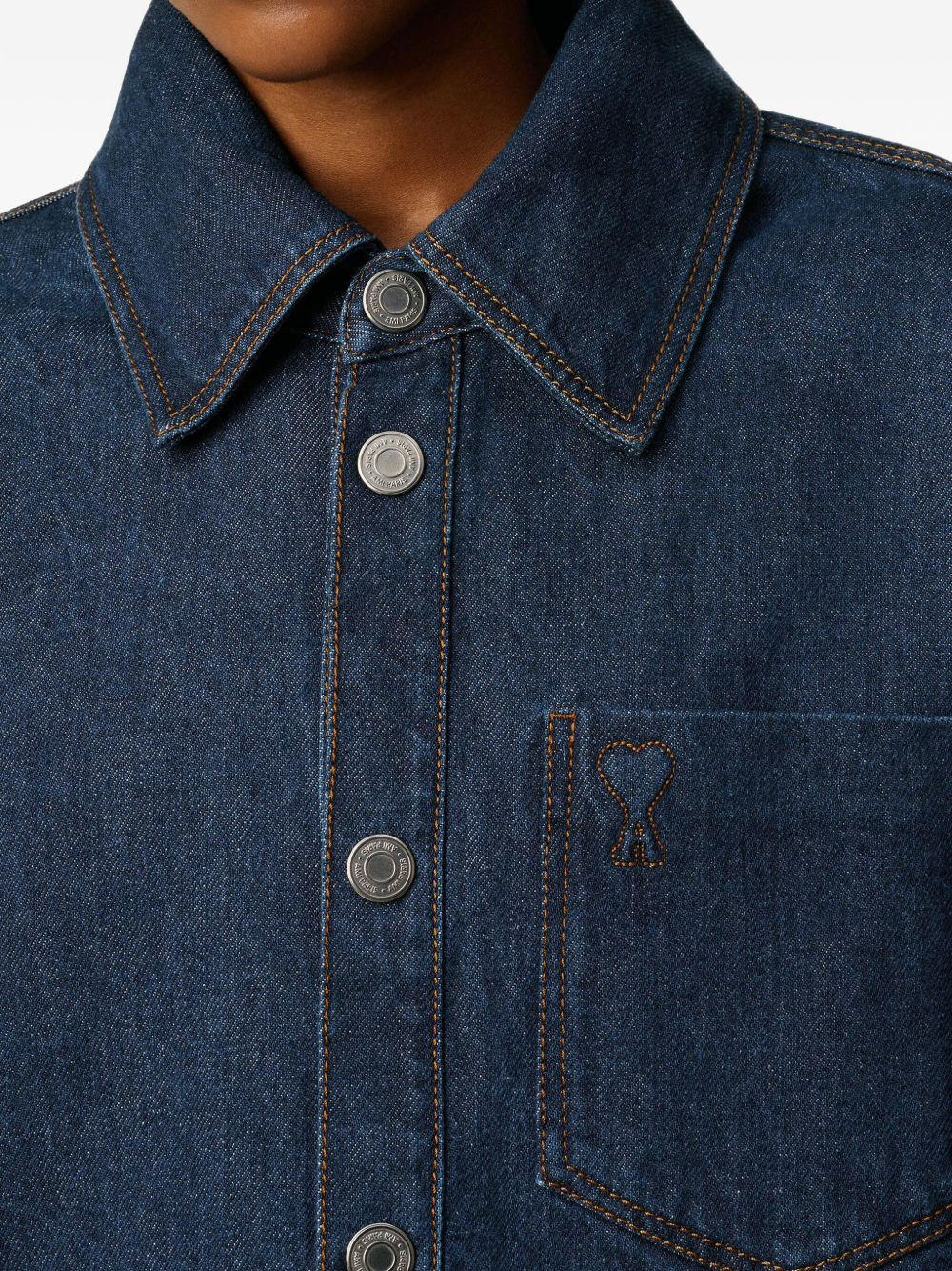 Ami De Coeur cotton overshirt - 6