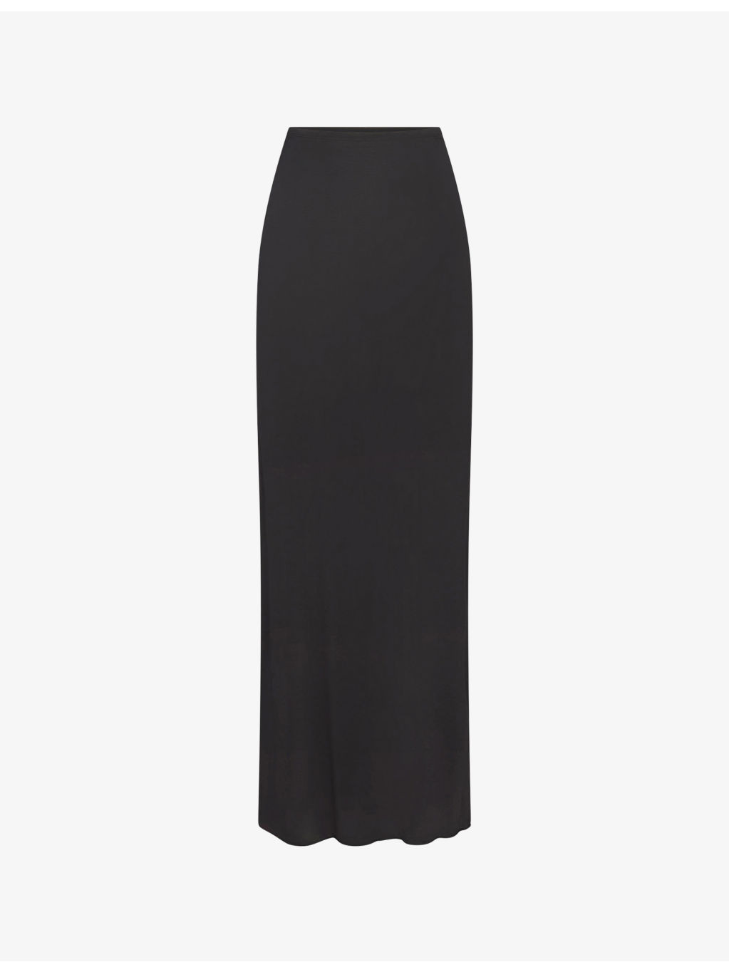 Sheer Mid-Rise Stretch-Modal Maxi Skirt - 1