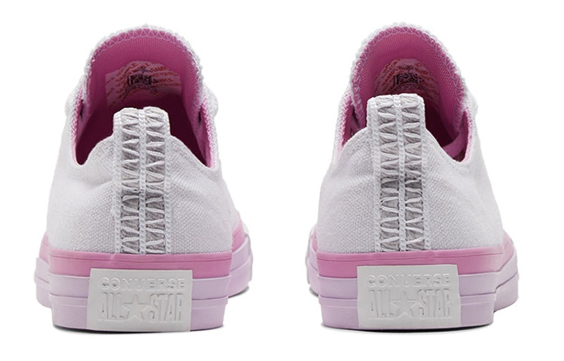 Converse (WMNS) Converse Chuck Taylor All Star 'White Pink Purple' A00544C outlook