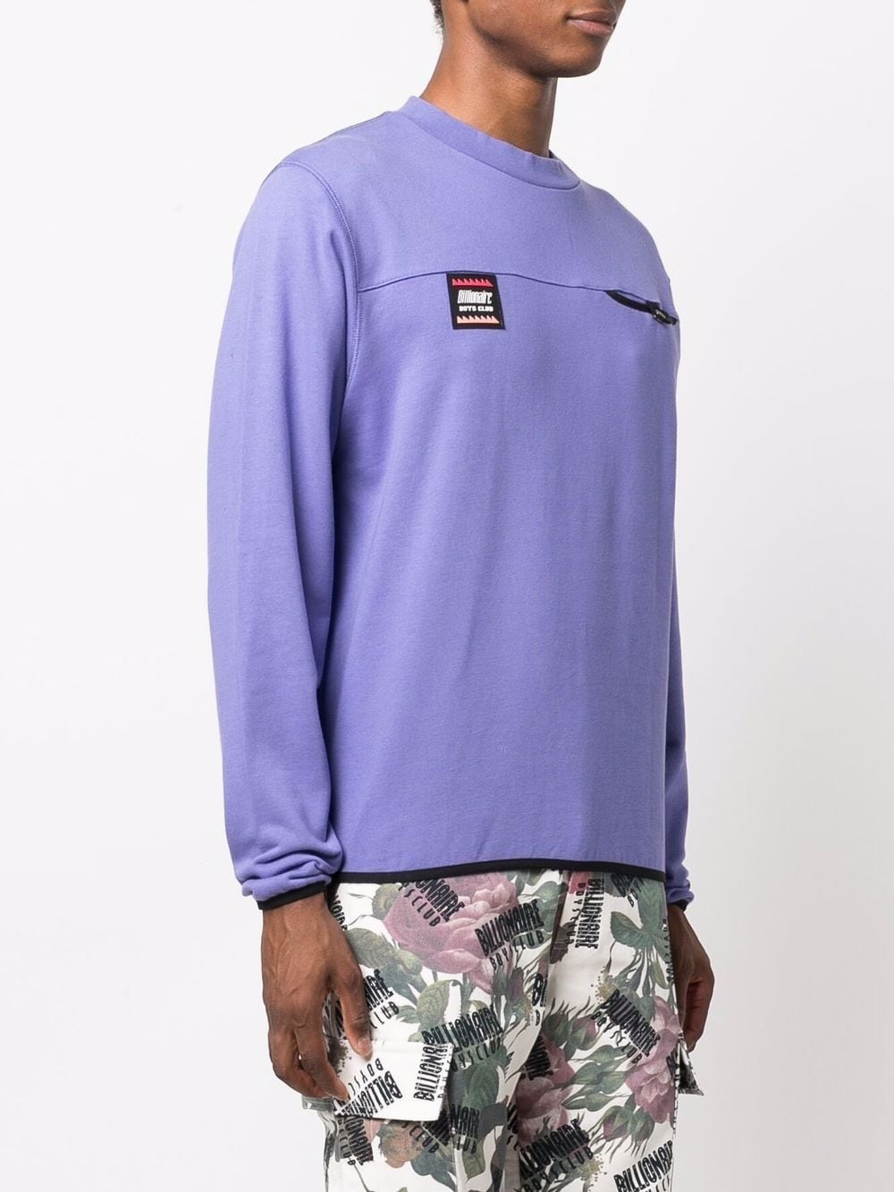 GRAPHIC-PRINT COTTON JUMPER - 4
