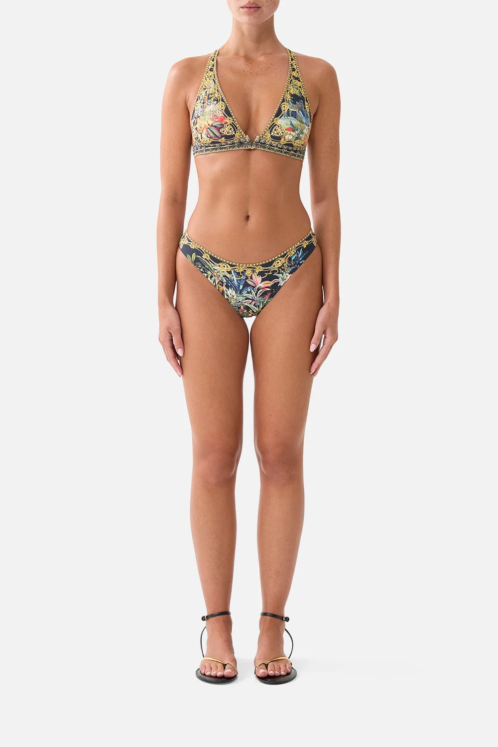 DIPPED WAIST REGULAR BIKINI BOTTOM PALACE ZOOLOGY - 1