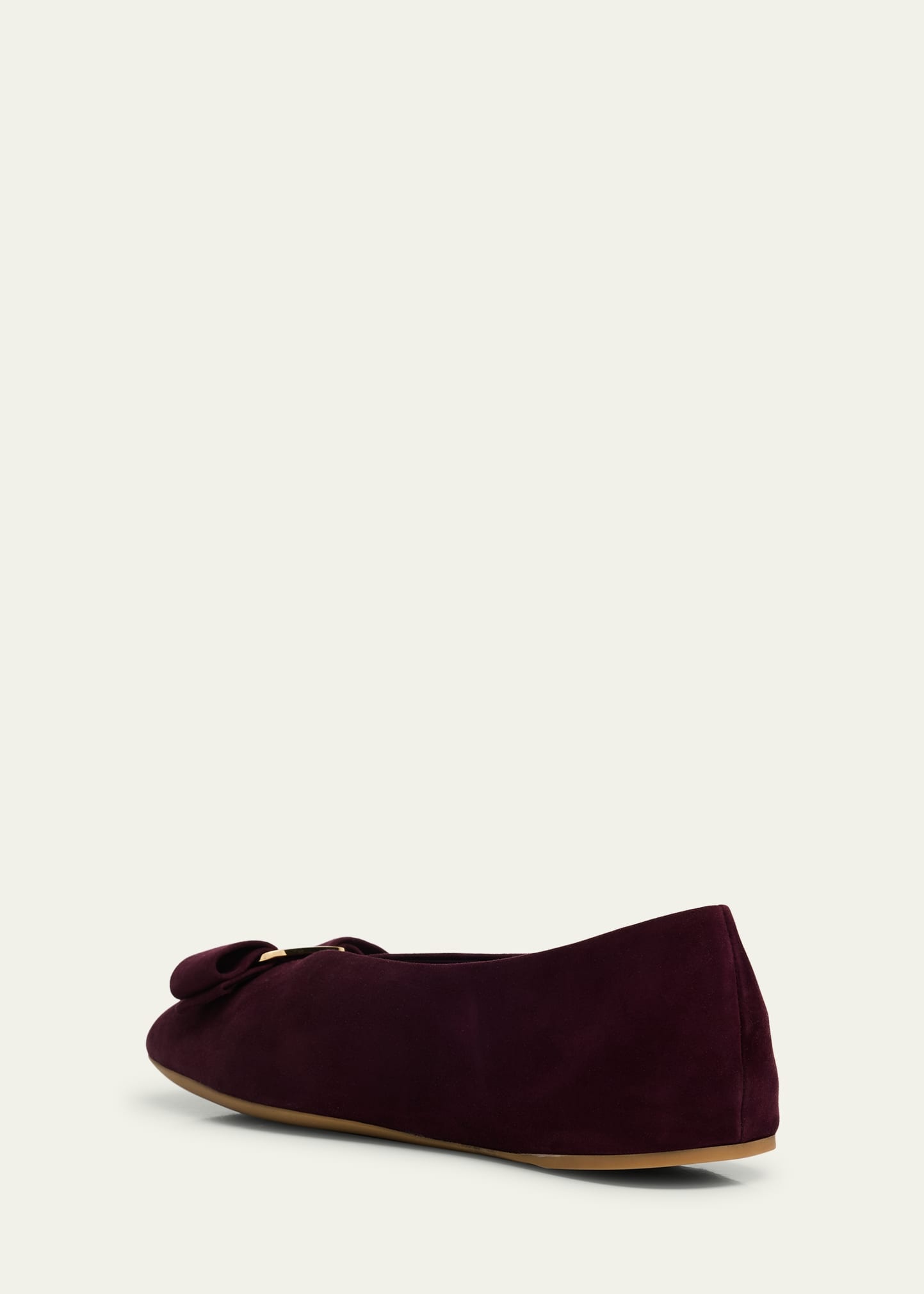 Vanna Suede Bow Ballerina Flats - 4